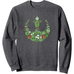image:imageStar Wars Rebel Alliance Holiday SweatshirtDark Heather Grey