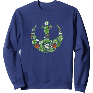 image:imageStar Wars Rebel Alliance Holiday SweatshirtNavy Blue