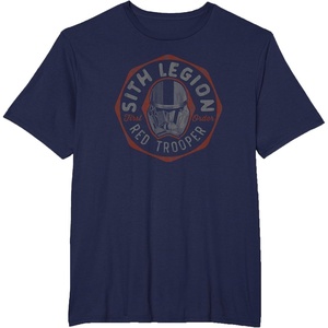 image:imageStar Wars Rise of Skywalker Sith Legion Red Trooper TShirtNavy Blue