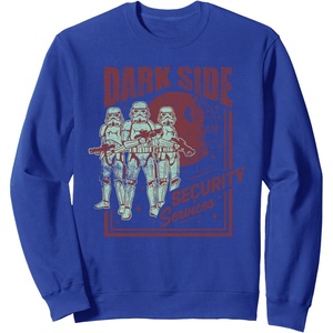 image:imageStar Wars Stormtrooper Dark Side Security Services Vintage SweatshirtRoyal Blue