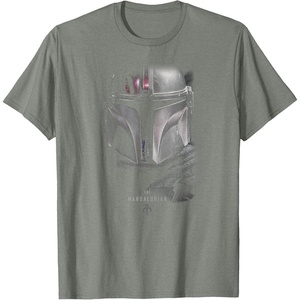 image:imageStar Wars The Mandalorian Dark Portrait TShirtOlive Heather