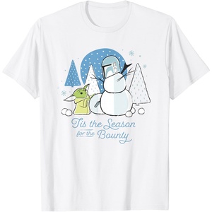 image:imageStar Wars The Mandalorian Grogu Tis the Season Holiday TShirtWhite