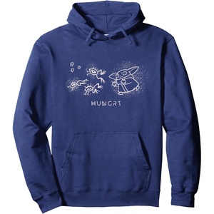 image:imageStar Wars The Mandalorian Hungry Grogu Pullover HoodieNavy Blue