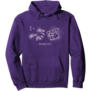 image:imageStar Wars The Mandalorian Hungry Grogu Pullover HoodiePurple