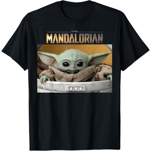 image:imageStar Wars The Mandalorian The Child Pod Screenshot Logo TShirtBlack