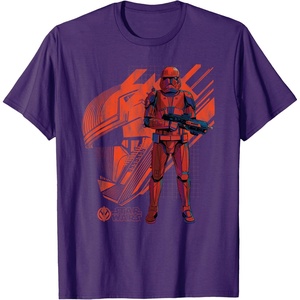 image:imageStar Wars The Rise of Skywalker Red Trooper Details TShirtPurple