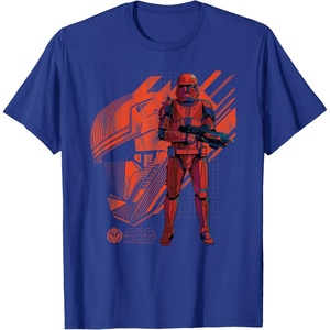 image:imageStar Wars The Rise of Skywalker Red Trooper Details TShirtRoyal Blue