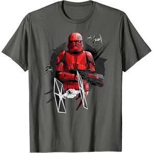 image:imageStar Wars The Rise of Skywalker Red Trooper Universe TShirtAsphalt Grey