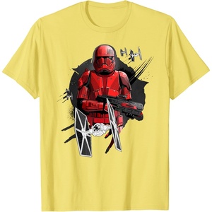 image:imageStar Wars The Rise of Skywalker Red Trooper Universe TShirtLemon Yellow