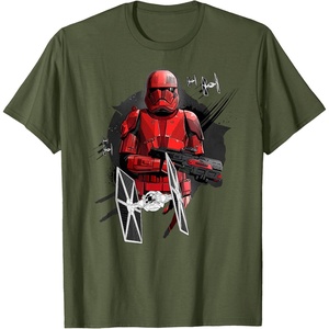 image:imageStar Wars The Rise of Skywalker Red Trooper Universe TShirtOlive Green
