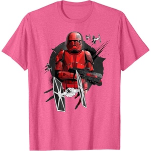 image:imageStar Wars The Rise of Skywalker Red Trooper Universe TShirtPink Heather