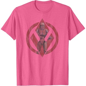 image:imageStar Wars The Rise of Skywalker Sith Trooper Logo TShirtPink Heather
