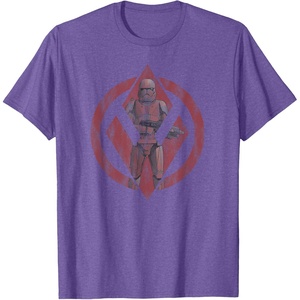 image:imageStar Wars The Rise of Skywalker Sith Trooper Logo TShirtPurple Heather