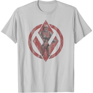 image:imageStar Wars The Rise of Skywalker Sith Trooper Logo TShirtSilver Grey
