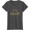 image:imageStar Wars Classic Fathers Day Best Dad In The Galaxy Retro TShirtDark Heather Grey