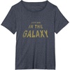 image:imageStar Wars Classic Fathers Day Best Dad In The Galaxy Retro TShirtHeather Blue