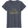 image:imageStar Wars Classic Fathers Day Best Dad In The Galaxy Retro TShirtHeather Blue