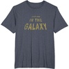 image:imageStar Wars Classic Fathers Day Best Dad In The Galaxy Retro TShirtHeather Blue