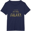 image:imageStar Wars Classic Fathers Day Best Dad In The Galaxy Retro TShirtNavy Blue