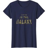 image:imageStar Wars Classic Fathers Day Best Dad In The Galaxy Retro TShirtNavy Blue