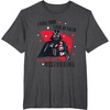 image:imageStar Wars Classic Fathers Day Darth Vader Dad Jokes Logo TShirtDark Heather Grey