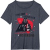 image:imageStar Wars Classic Fathers Day Darth Vader Dad Jokes Logo TShirtHeather Blue