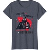 image:imageStar Wars Classic Fathers Day Darth Vader Dad Jokes Logo TShirtHeather Blue