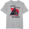 image:imageStar Wars Classic Fathers Day Darth Vader Dad Jokes Logo TShirtHeather Grey