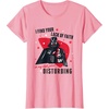 image:imageStar Wars Classic Fathers Day Darth Vader Dad Jokes Logo TShirtPink