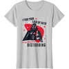 image:imageStar Wars Classic Fathers Day Darth Vader Dad Jokes Logo TShirtSilver Grey