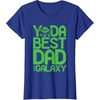 image:imageStar Wars Classic Fathers Day Yoda Best Dad In Galaxy Logo TShirtRoyal Blue