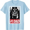 image:imageStar Wars Darth Vader 1 DAD Propaganda Graphic TShirt TShirtBaby Blue