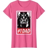 image:imageStar Wars Darth Vader 1 DAD Propaganda Graphic TShirt TShirtPink Heather