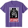 image:imageStar Wars Darth Vader 1 DAD Propaganda Graphic TShirt TShirtPurple Heather