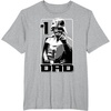 image:imageStar Wars Darth Vader 1 Dad Fathers Day Graphic TShirtHeather Grey