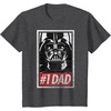 image:imageStar Wars Darth Vader 1 Dad Propaganda Graphic TShirt C1 TShirtDark Heather Grey