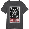 image:imageStar Wars Darth Vader 1 Dad Propaganda Graphic TShirt C1 TShirtDark Heather Grey