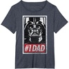 image:imageStar Wars Darth Vader 1 Dad Propaganda Graphic TShirt C1 TShirtHeather Blue