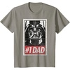 image:imageStar Wars Darth Vader 1 Dad Propaganda Graphic TShirt C1 TShirtSlate Grey