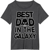 image:imageStar Wars Darth Vader Fathers Day Galaxys Best TShirtDark Heather Grey