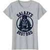 image:imageStar Wars Darth Vader Galaxys Best Dad Graphic TShirt TShirtHeather Grey