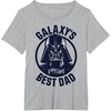 image:imageStar Wars Darth Vader Galaxys Best Dad Graphic TShirt TShirtHeather Grey