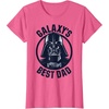 image:imageStar Wars Darth Vader Galaxys Best Dad Graphic TShirt TShirtPink Heather