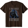 image:imageStar Wars Darth Vader I Am Your Father Retro TShirtBrown