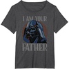 image:imageStar Wars Darth Vader I Am Your Father Retro TShirtDark Heather Grey