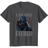 image:imageStar Wars Darth Vader I Am Your Father Retro TShirtDark Heather Grey