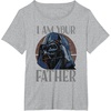 image:imageStar Wars Darth Vader I Am Your Father Retro TShirtHeather Grey
