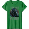 image:imageStar Wars Darth Vader I Am Your Father Retro TShirtKelly Green