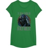 image:imageStar Wars Darth Vader I Am Your Father Retro TShirtKelly Green