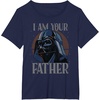 image:imageStar Wars Darth Vader I Am Your Father Retro TShirtNavy Blue